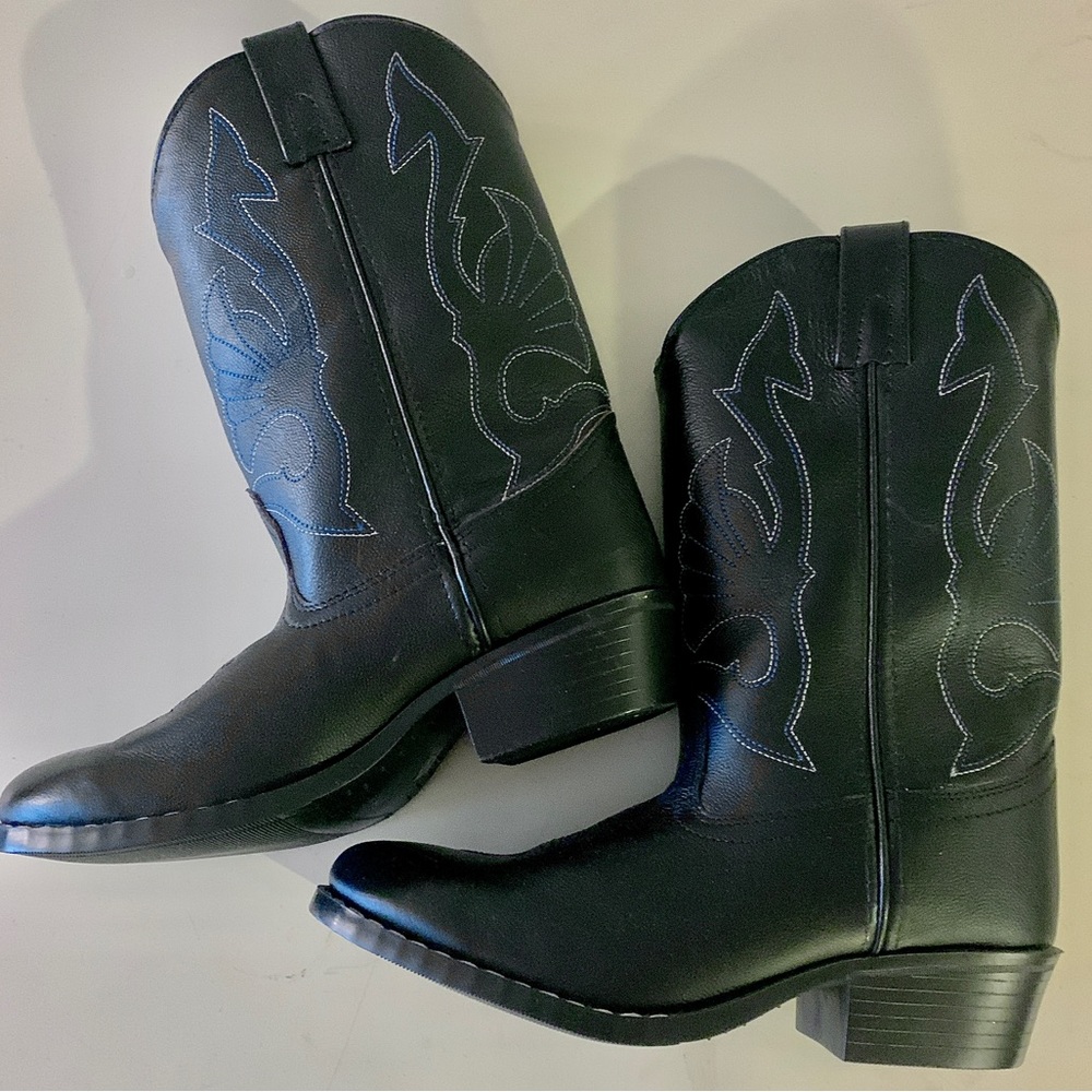 NWOT Masterson Boot Company Black Cowgirl Boots